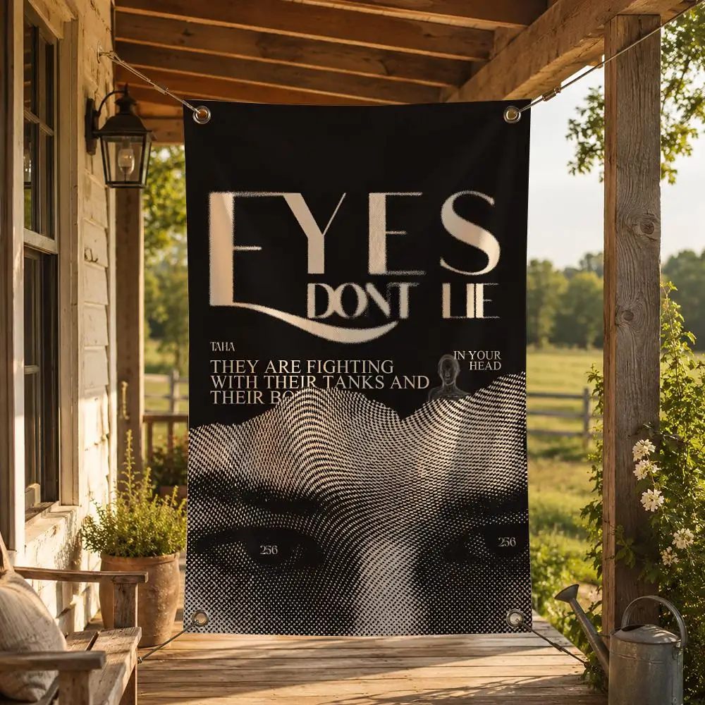 Emotional Game B-Before Your Eyes Flags Decorative Flag Banner for Indoor Outdoor Wall Garden Yard Porch Patio Home Party Decor