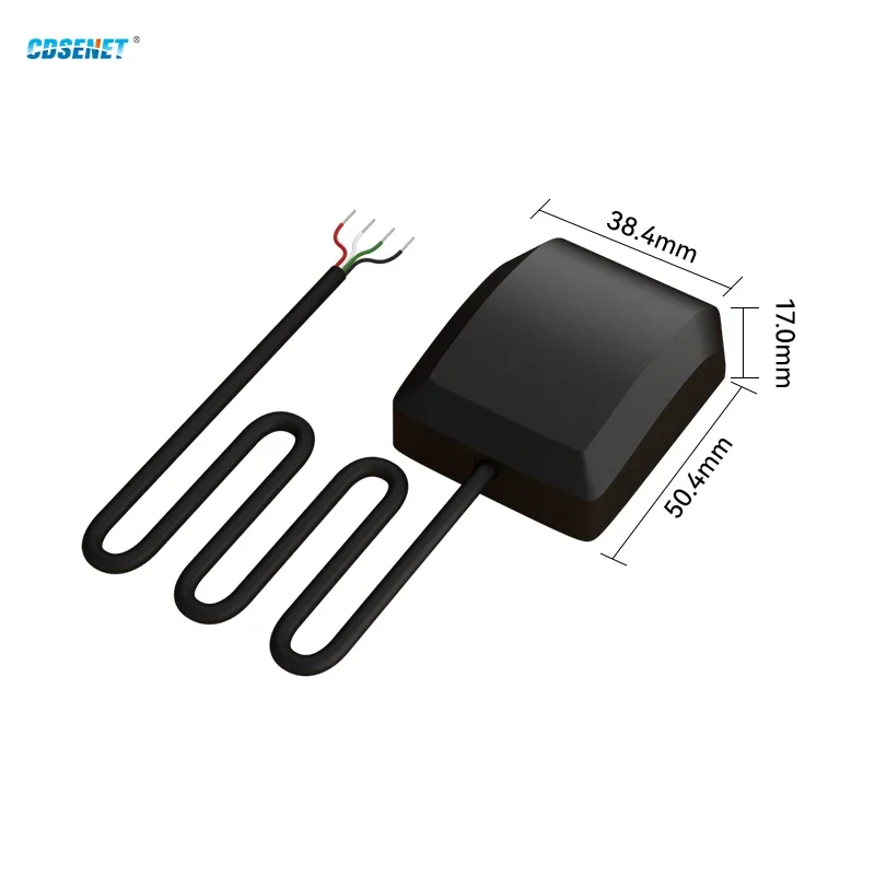BDS/GPS/GLONASS GNSS Positioning Module AT6558R RS232/RS485/TTL CDSENET E108-GN03G Low Power IP67 Waterproof LNA Ceramic Antenna