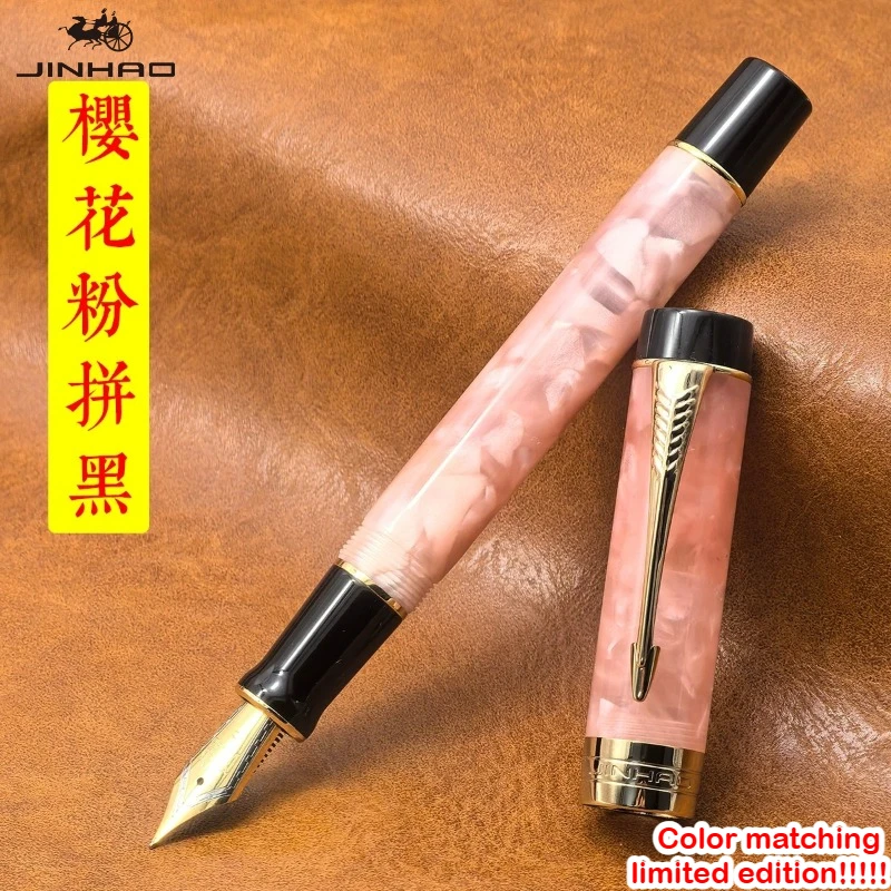 jinhao-100-fountain-pen-limited-edition-ef-f-m-nib-transparent-color-resin-luxury-pens-stationery-office-school-supplies