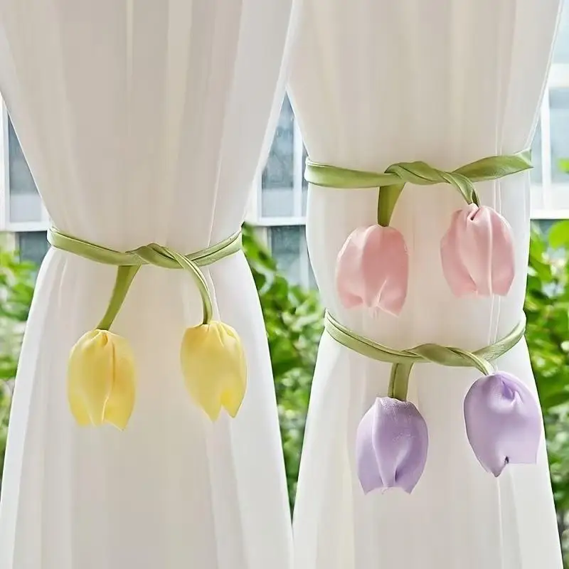 Kreative, Modische Vorhangbänder, Verstellbare Elegante Vorhanghalterungen, Schöne Vorhangbänder für Ferienhäuser – Detail 5