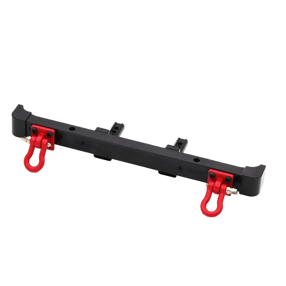 MN128 MN 128 Metal Front and Rear Bumper with Tow Hook RC Crawler