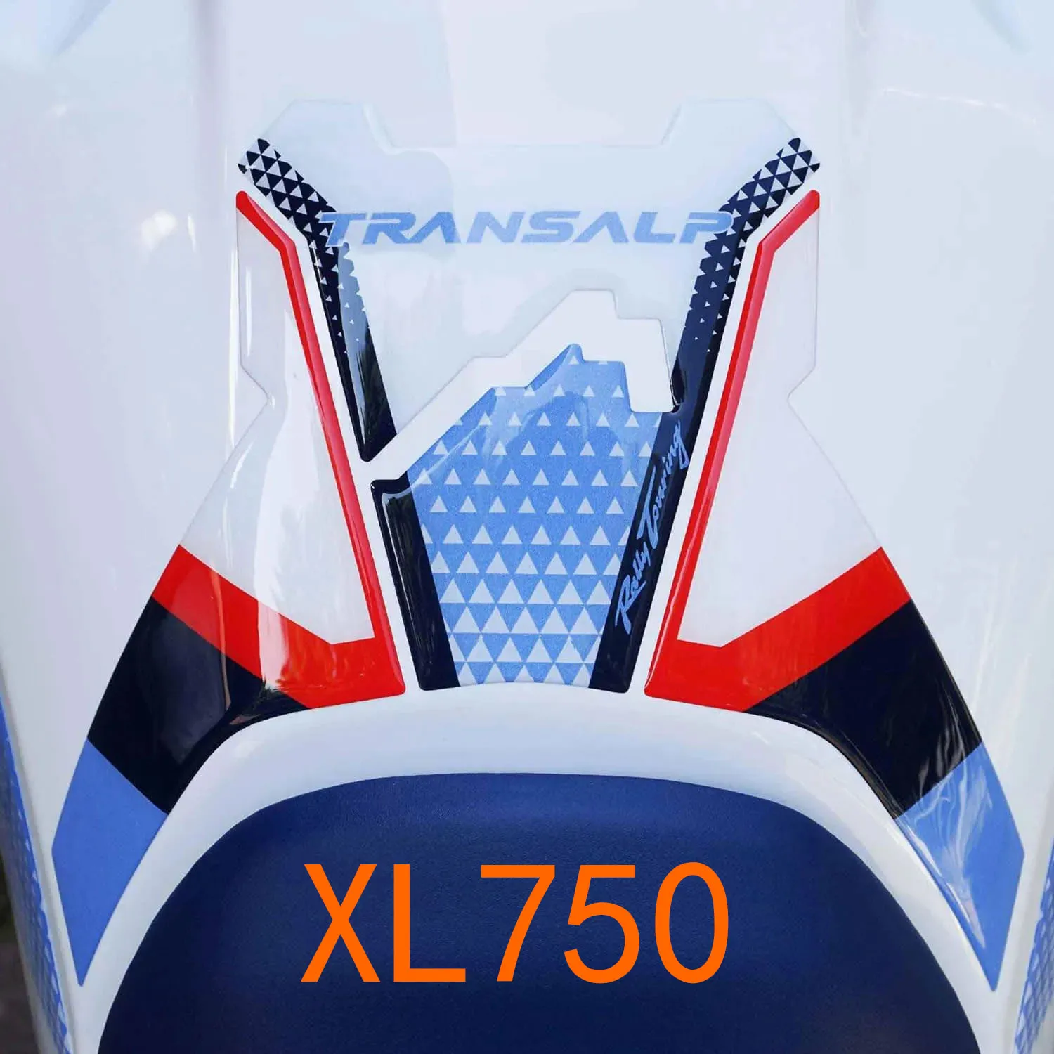 แผ่นรองถังน้ำมันสติ๊กเกอร์3D ป้องกันสำหรับ Honda XL750 transalp 2023