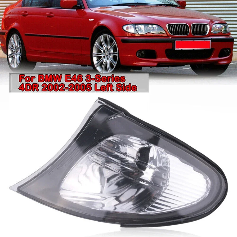 Parts & Accessories Turn Signal Lights 1PACK L:63137165859 For BMW E46 3-Series 4D Brand New Hot/Easy To Install