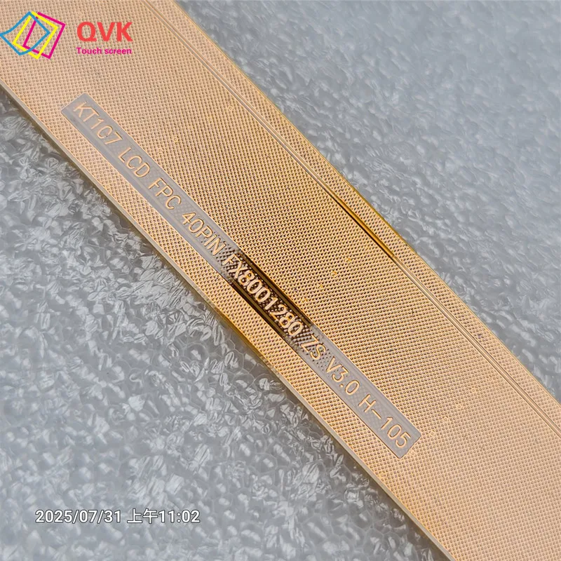 LCD Cable For K107 LCD FPC 40PIN FX8001280 ZS V3.0 H-105 10.1'' inch PANEL Display Connect Motherboard Flex Ribbon