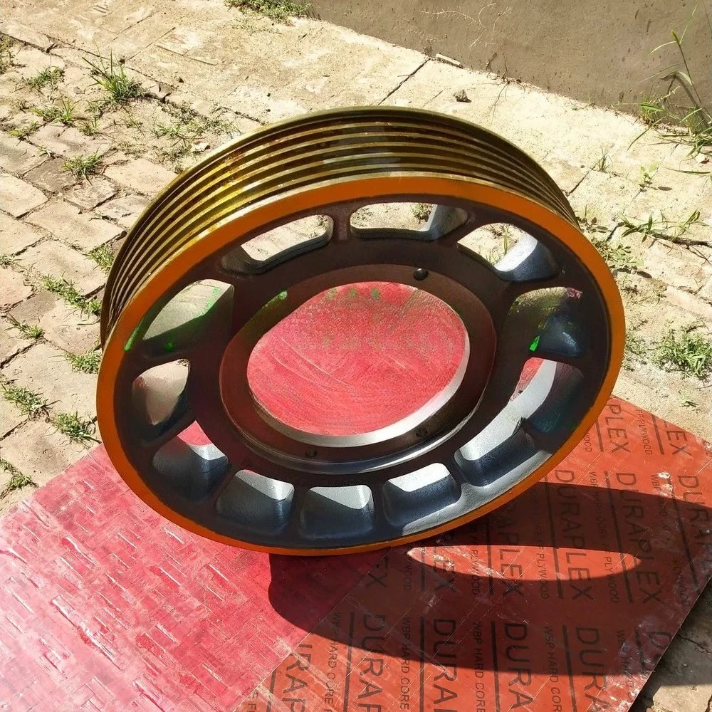 Elevator Traction Sheave & Deflector Wheel – Traction Machine Drive Sheave 620*6*12mm, Multiple Sizes Available for Hoist System