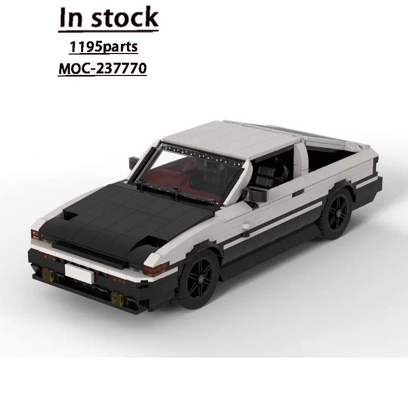 

MOC-237770 Классический новый спортивный суперкар, гоночный строительный блок, модель 1195 деталей, игрушка на день рождения для мальчиков и детей