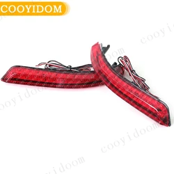 Car Reflector LED Stop Brake Light Fog Lamp Daytime lamp For Nissan Almera Bluebird Sylphy Backup Tail Bumper 2006 2007-2014