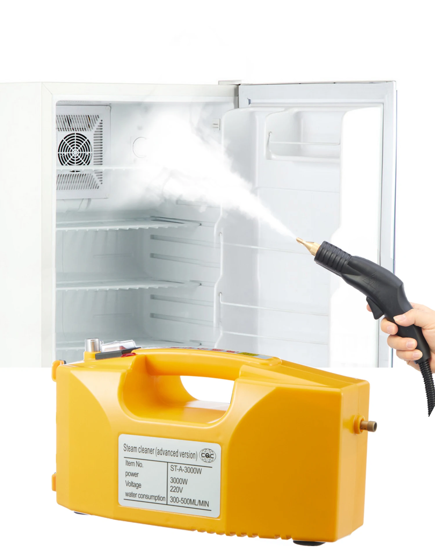 

Mini Portable Multifunctional Steam Cleaner: Adjustable Dry/Wet Modes For Effortless Home Cleaning