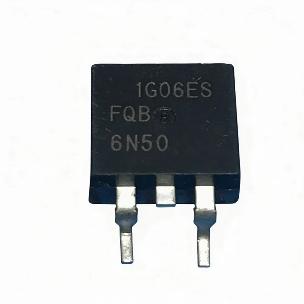 5PCS FQB6N40C 6A 400V FQB6N50 5.5A 500V FQB6P25 -6A -250V FQB8N25 8A 250V IRF9630S -200V -6.5A MTB15N06V 15A 60V TO-263