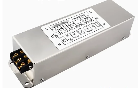 Single-phase AC EMI Power Filter 250V Five-stage Terminal Type/CW4L5-10A-R CW4L5-20A-R CW4L5-30A-R Anti-interference