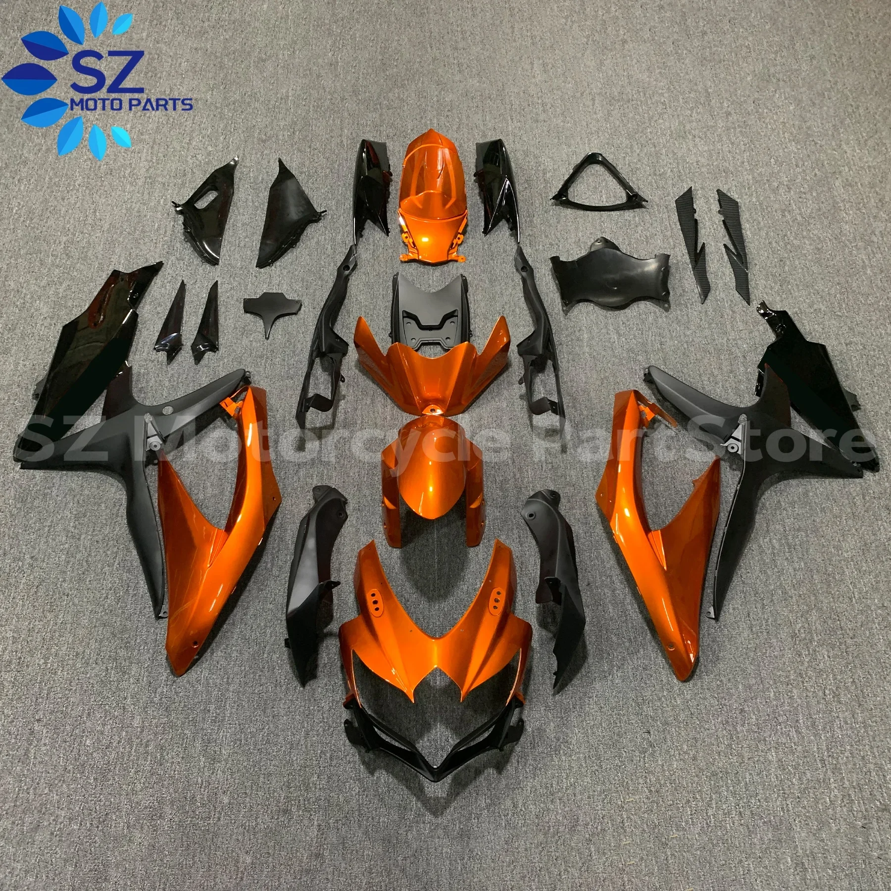

New ABS Motorcycle Fairings Kit For Suzuki GSXR600 GSXR750 08 09 10 K8 GSXR 600 750 2008 2009 2010 Bodywork Set