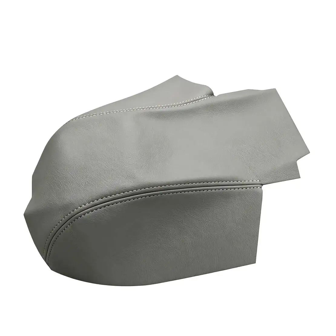 Grey PU Leather Console Armrest Cover Skin Protective Sleeve fit for Land Rover Range Rover Sport 2006-2013