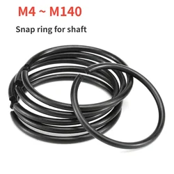M4~M140 GB895 Steel Wire Retaining Ring and Stop Ring for Axles Snap Ring for Shaft