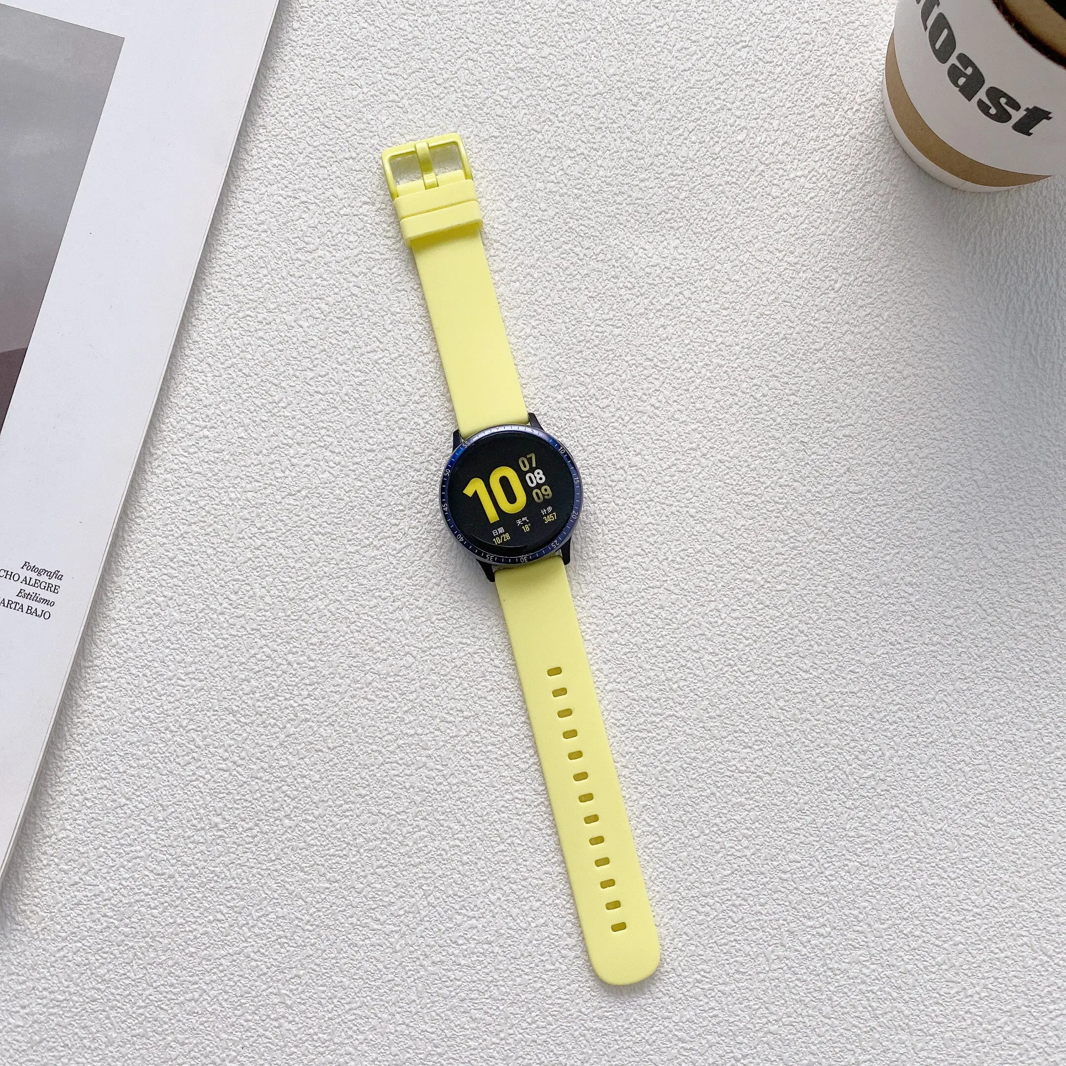 22 مللي متر لينة سيليكون حزام استبدال الفرقة ل Redmi ساعة 5 نشط 5 لايت Xiaomi ساعة S4 S3 S2 S1 برو نشط