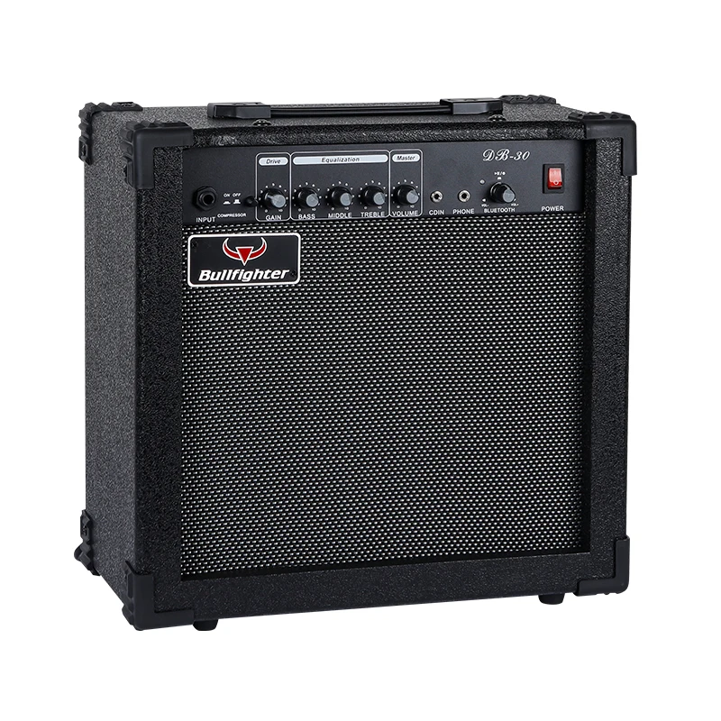 60W Electric Bass Guitar Amplifier DB60 10‑Inch Speaker Musical Instrument Amp For Bass Practice Performance - view 3