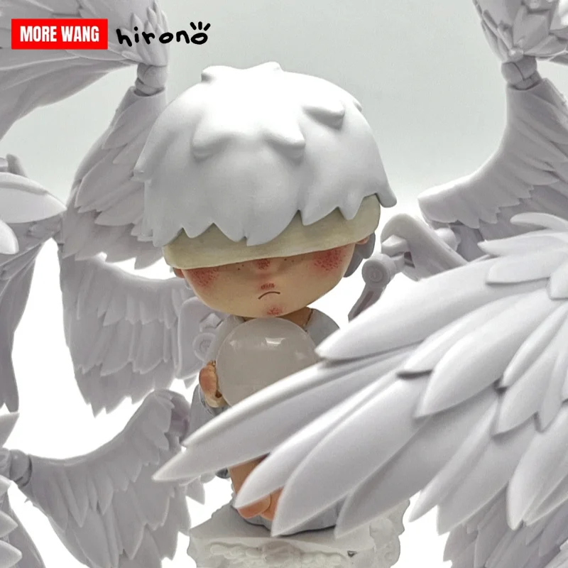 

Handmade Genuine Bubble Mart Hirono Angels Vs. Demon DIY Six Winged Wings Decoration Gift Decoration Birthday Gift With Box