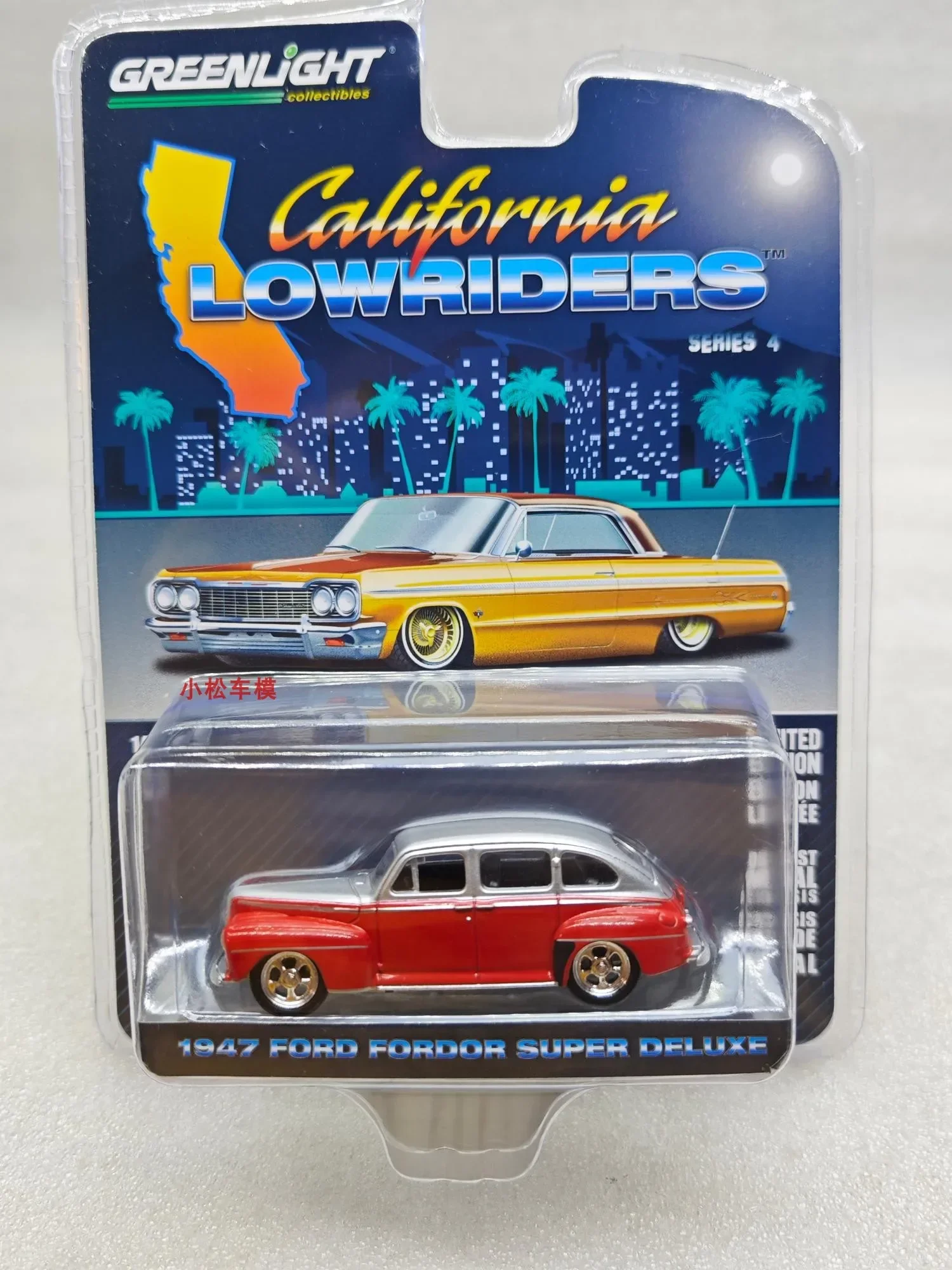 

GreenLight 1:64 California Low Slung Series 4-1947 Ford Fordor Super Luxury Version Bridge CarAlloy Car Models, Collectibles, C