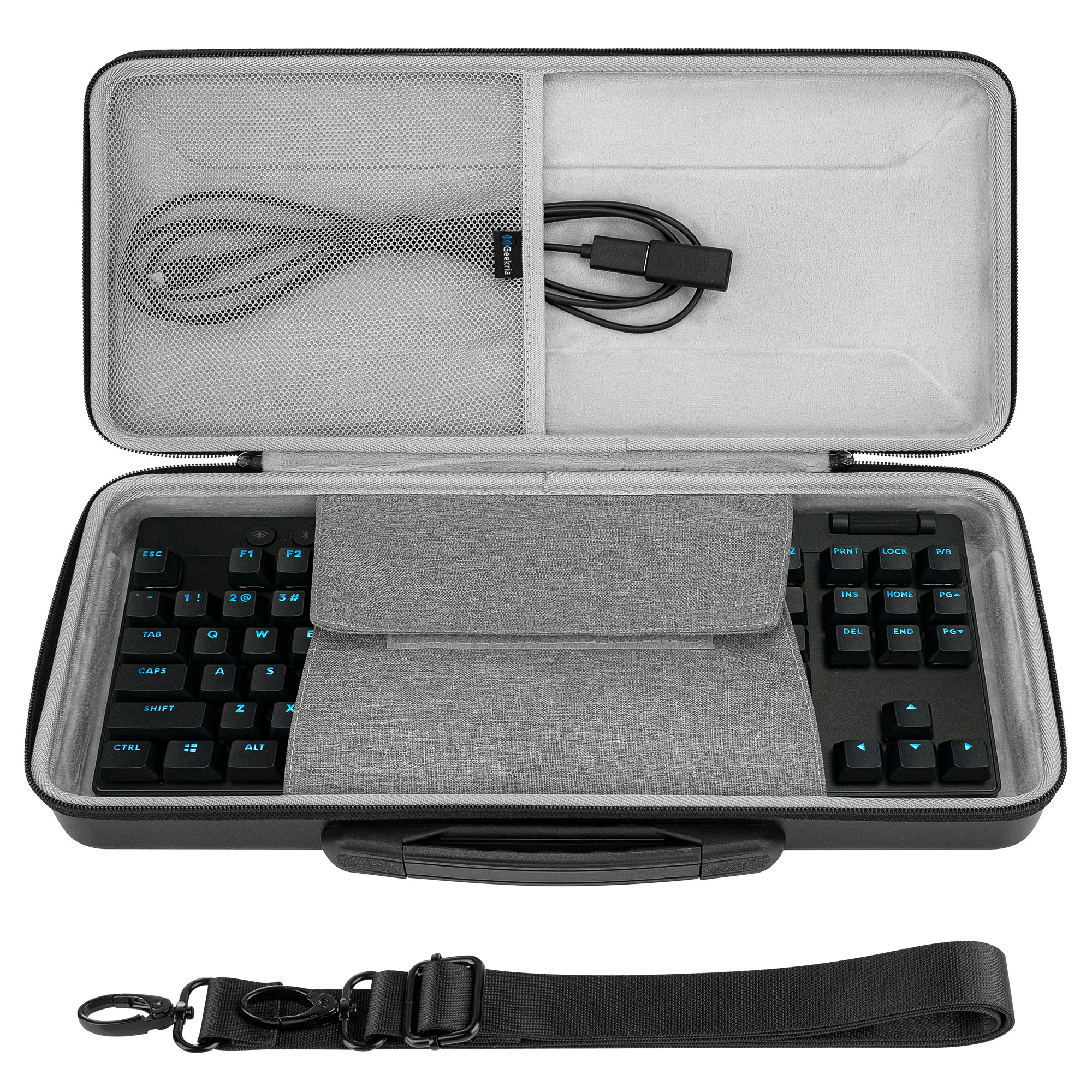 

Geekria PRO TKL Keyboard Case, Compatible with SteelSeries Apex Pro TKL, Logitech G515 / G915 TKL / G PRO X