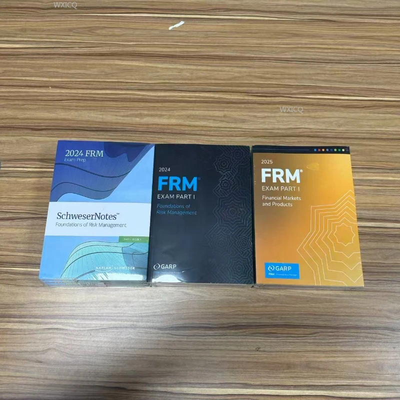 FRM Quantitative Analysis,Foundations of Risk Management, Valuation and Risk Models,Financial Markets and Product,Exam Book