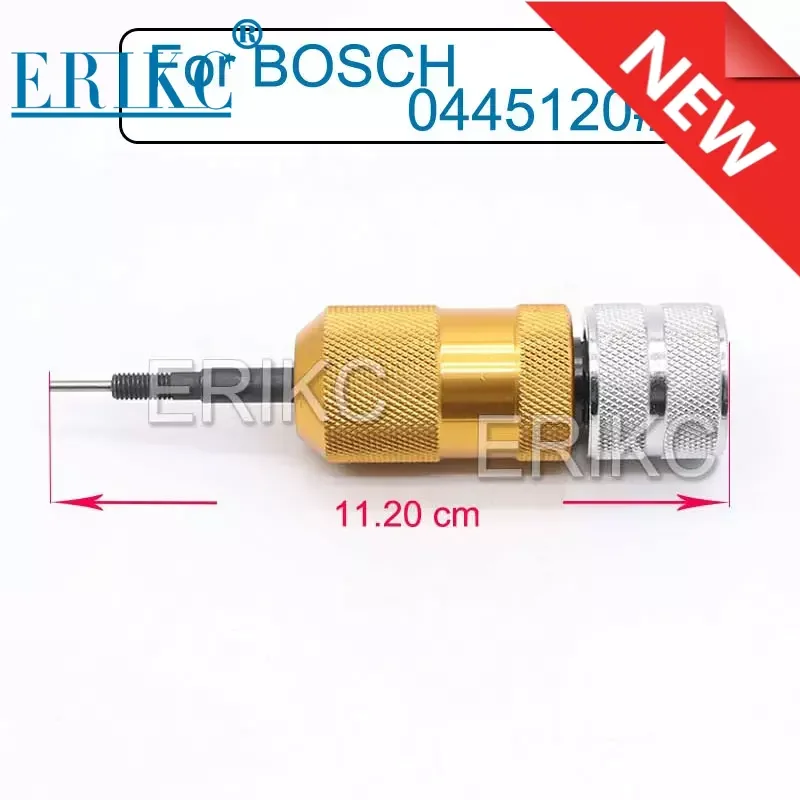 E1024085 Common Rail Injector Electromagnetic Valve Armature Lift Measuring Seat Tool for BOSCH 0445120# Series