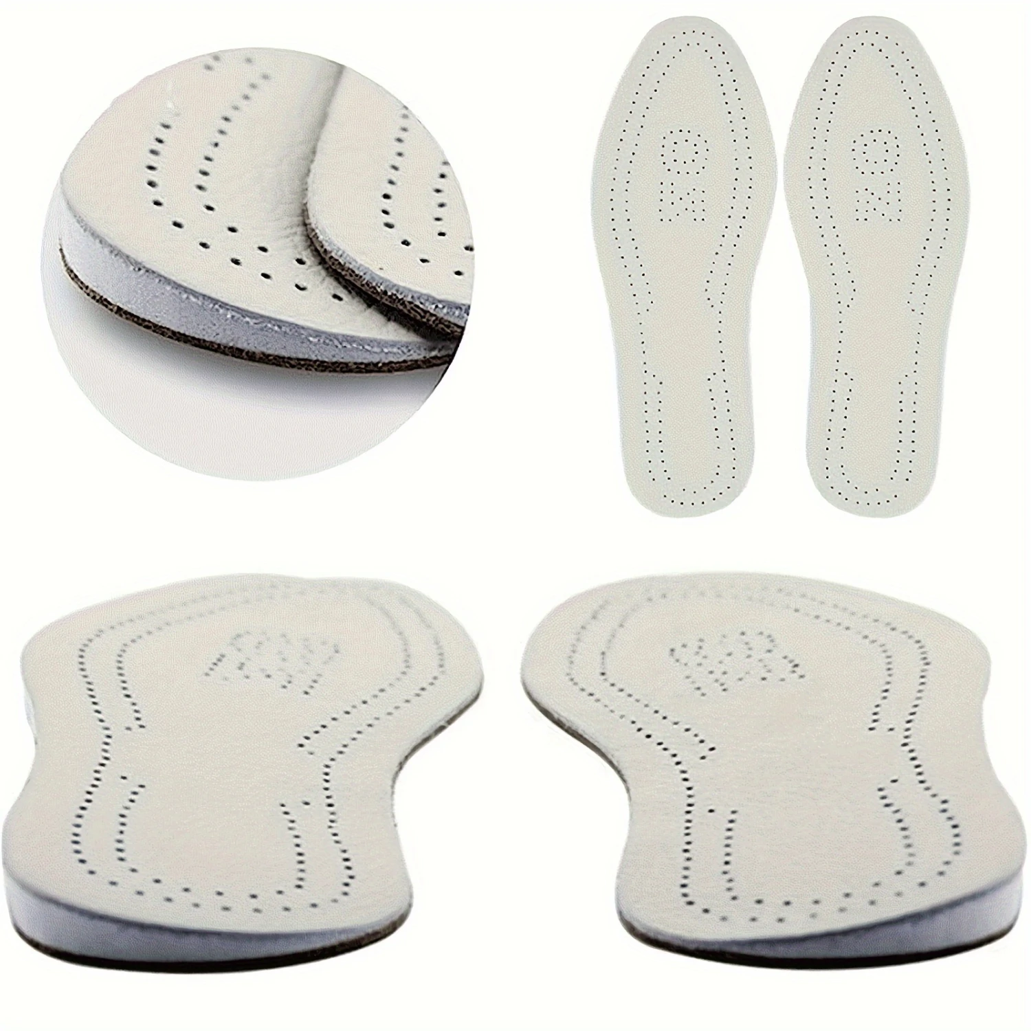 1pair Unisex  Insoles, Foot Alignment Shoe Inserts, Multiple Sizes, Breathable Design, Comfort Support System