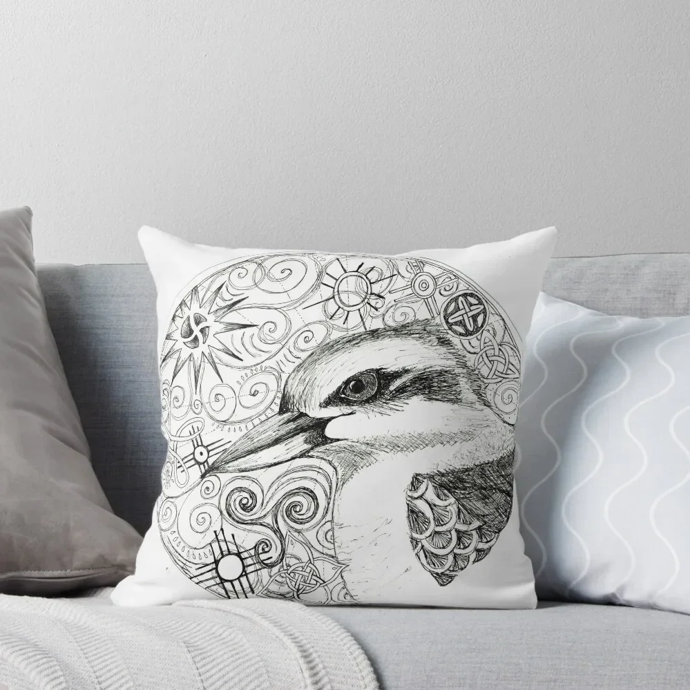 kookaburra totem Throw Pillow christmas cushions covers christmas pillowcases pillow