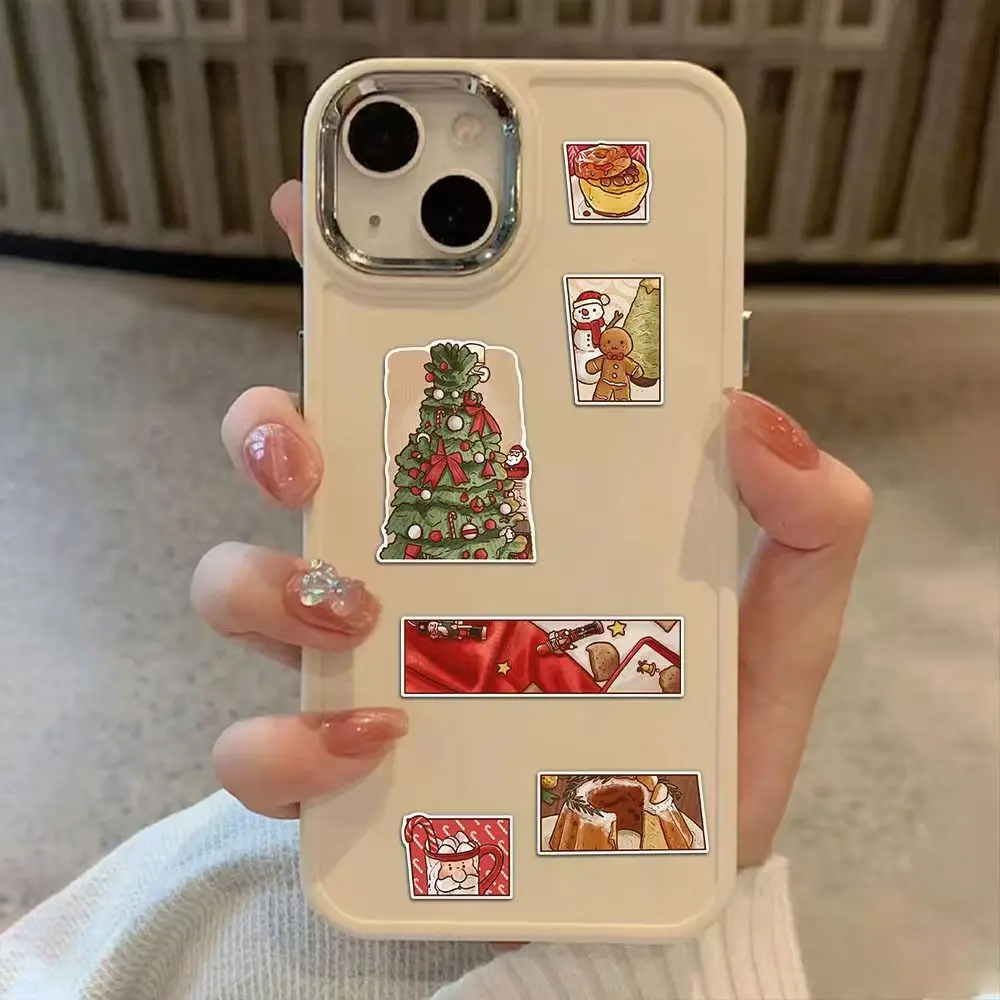 8sheets Christmas Stickers Graffiti Sticker for Decor Phone Ipad Guitar Motorcycle Stationery Stickers DIY Stickers Decals