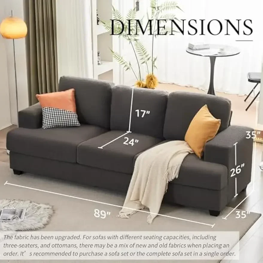 XMSJ-89 Inch Sofa, … - image