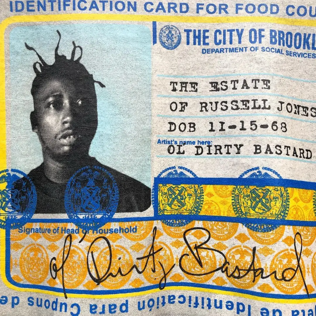Ol Dirty Bastard Rapper Wear Heavy Hip Hop Street Vintage Short Sleeve T-Shirt Trendy Vintage Trendy Cool Sense Cultural Symbol