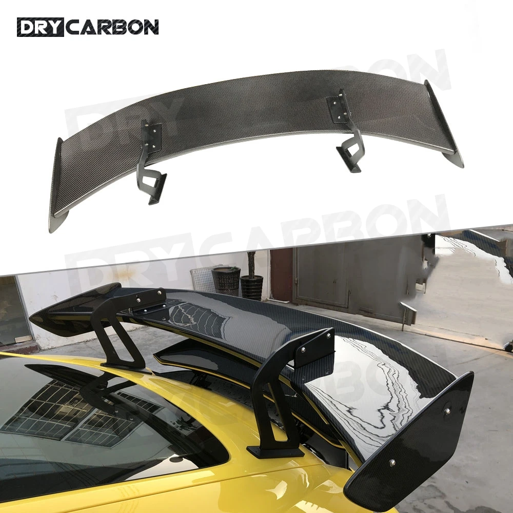 

Carbon Fiber Rear Spoiler Tail Wings For Porsche Cayman 718 987 997 998 981 911 Boxster GT4 2014-2019 Car External Decoration