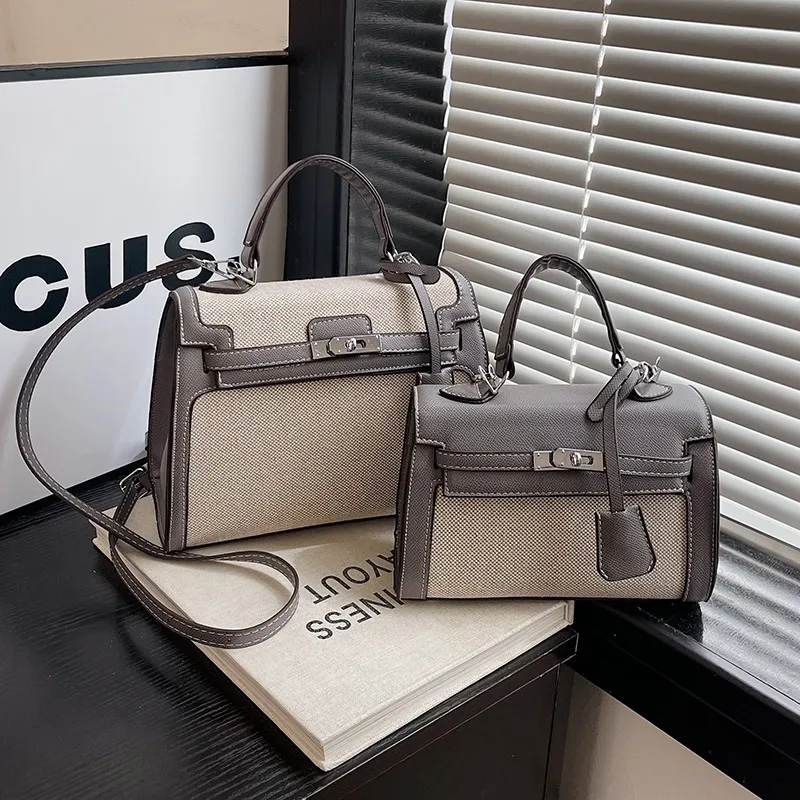 Bolsa crossbody de couro feminina elegante design clássico e elegante por famosa marca de luxo de designer para bolsas femininas