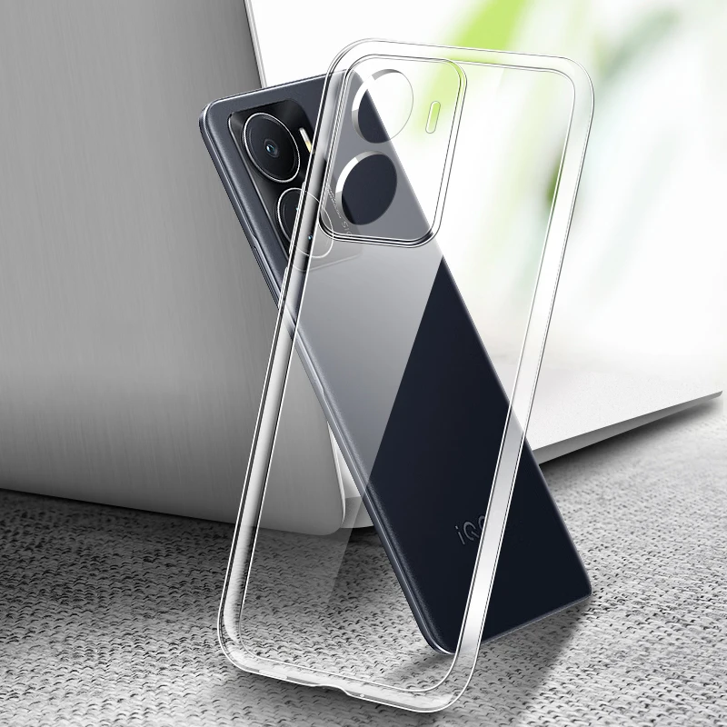 

Ultrathin Soft Clear TPU Transparent Silicone Phone Case for VIVO IQOO Z6 X 44W Pro Lite Z6X IQOOZ6 Z6Lite 5G Back Cover Housing