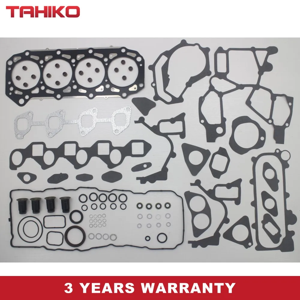 

ZD30 ZD30DDTI Engine Full Head Gasket Set 10101VC125 fit for Nissan Patrol GR Wagon Y61 3.0 DTI /NAVARA D22/Renault/Opel 3.0 TD