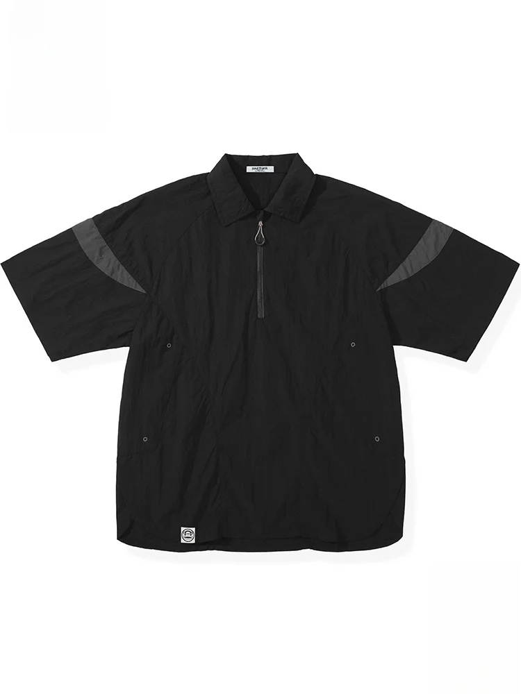 

Мужская летняя футболка свободного кроя из ледяного шелка с принтом Big Mouth Monkey, повседневный модный топ