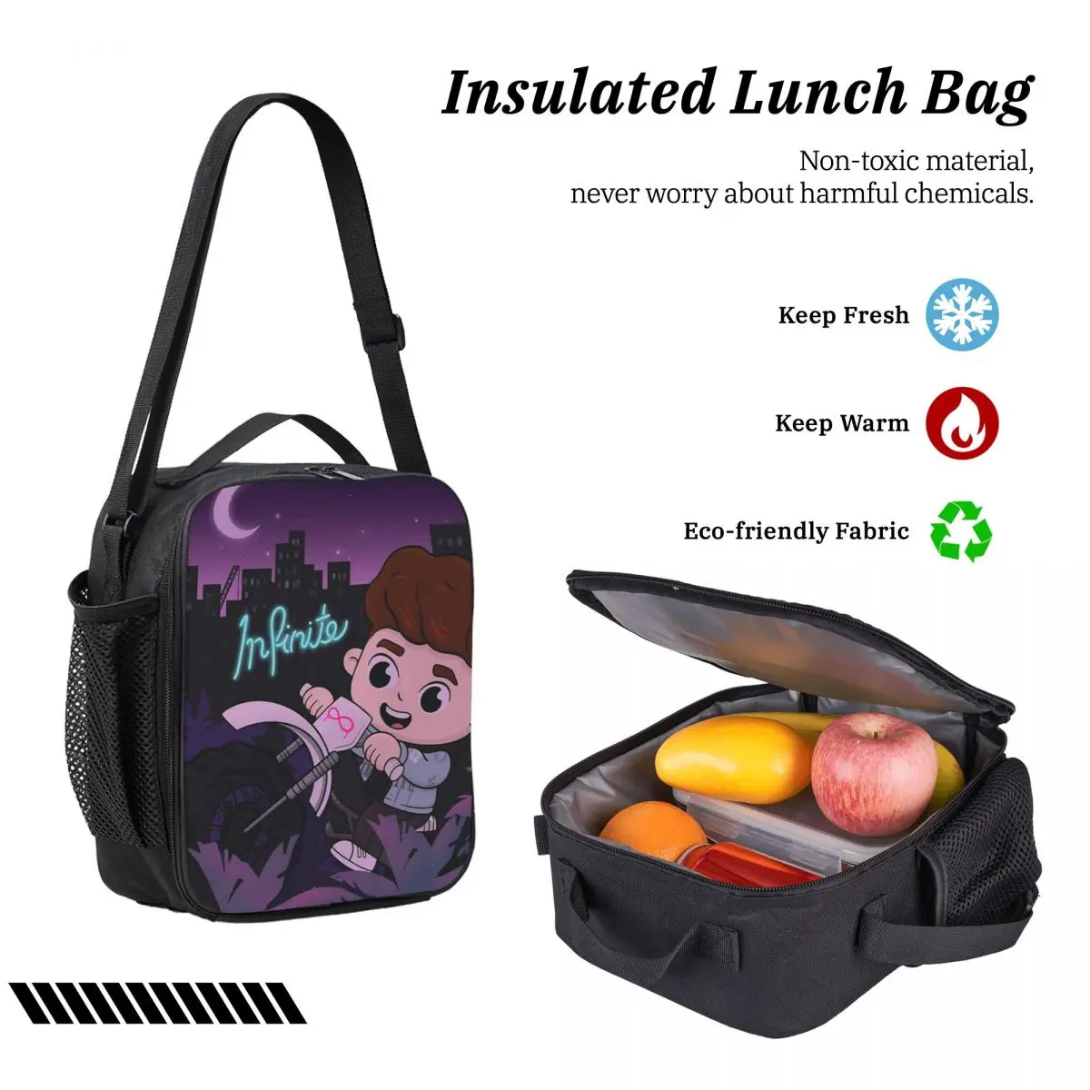Caylus Zaino Studente Ragazzi Ragazze BookBag Borsa da scuola Borse a tracolla per computer Borsa da pranzo isolata 3ps Astuccio