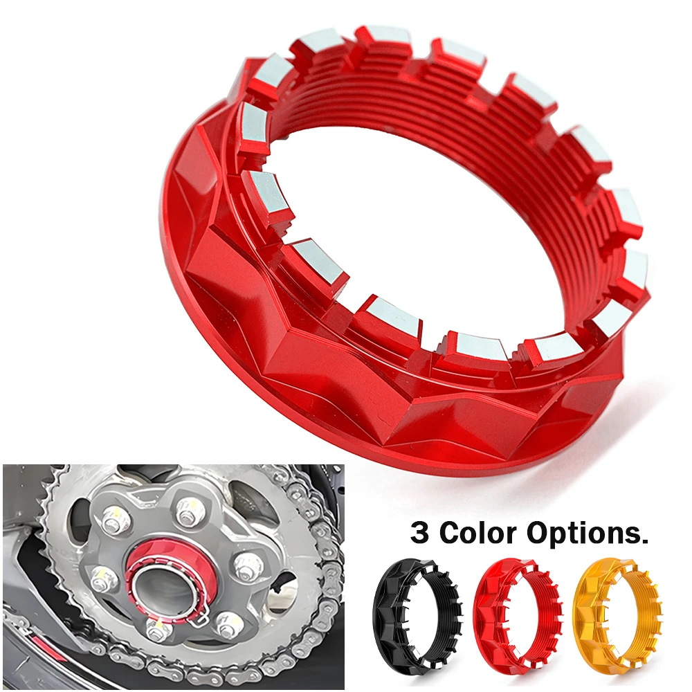 Rear Wheel Axle Nut Cover for Ducati MONSTER Multistrada DIAVEL 1200 1260 1098 1198 1199 1299 V4 SuperSport 936 936S 950 950S