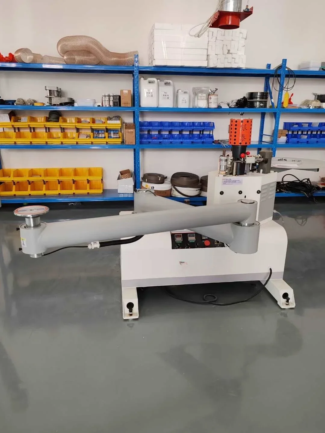 Special-shaped edge banding machine pur stack arm curve cabinet paint-free board woodworking aluminum honeycomb board