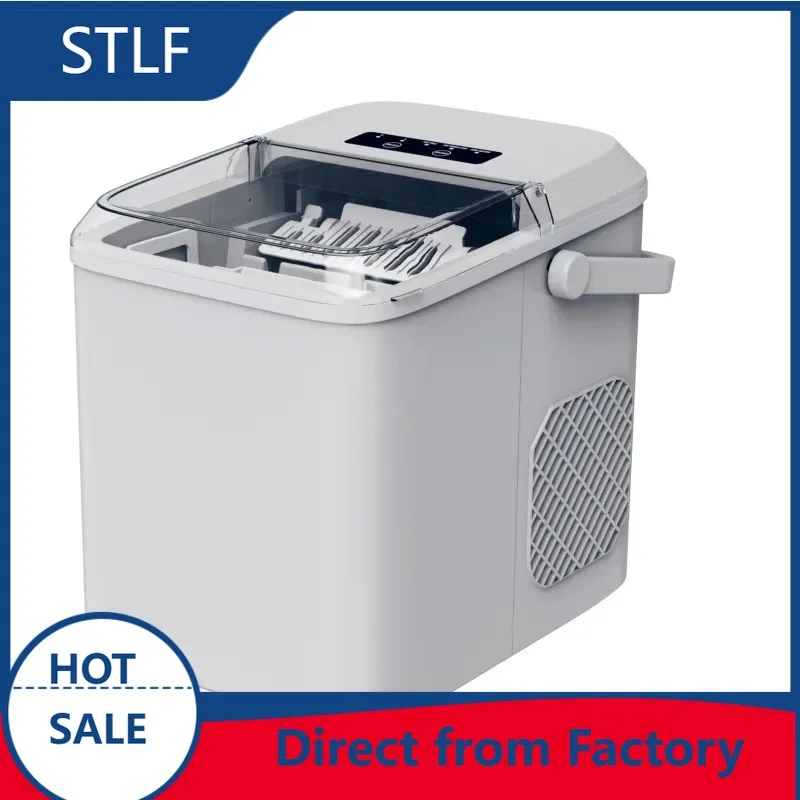 STLF New design electric portable automatic outdoor ice maker, suitable for home countertop use