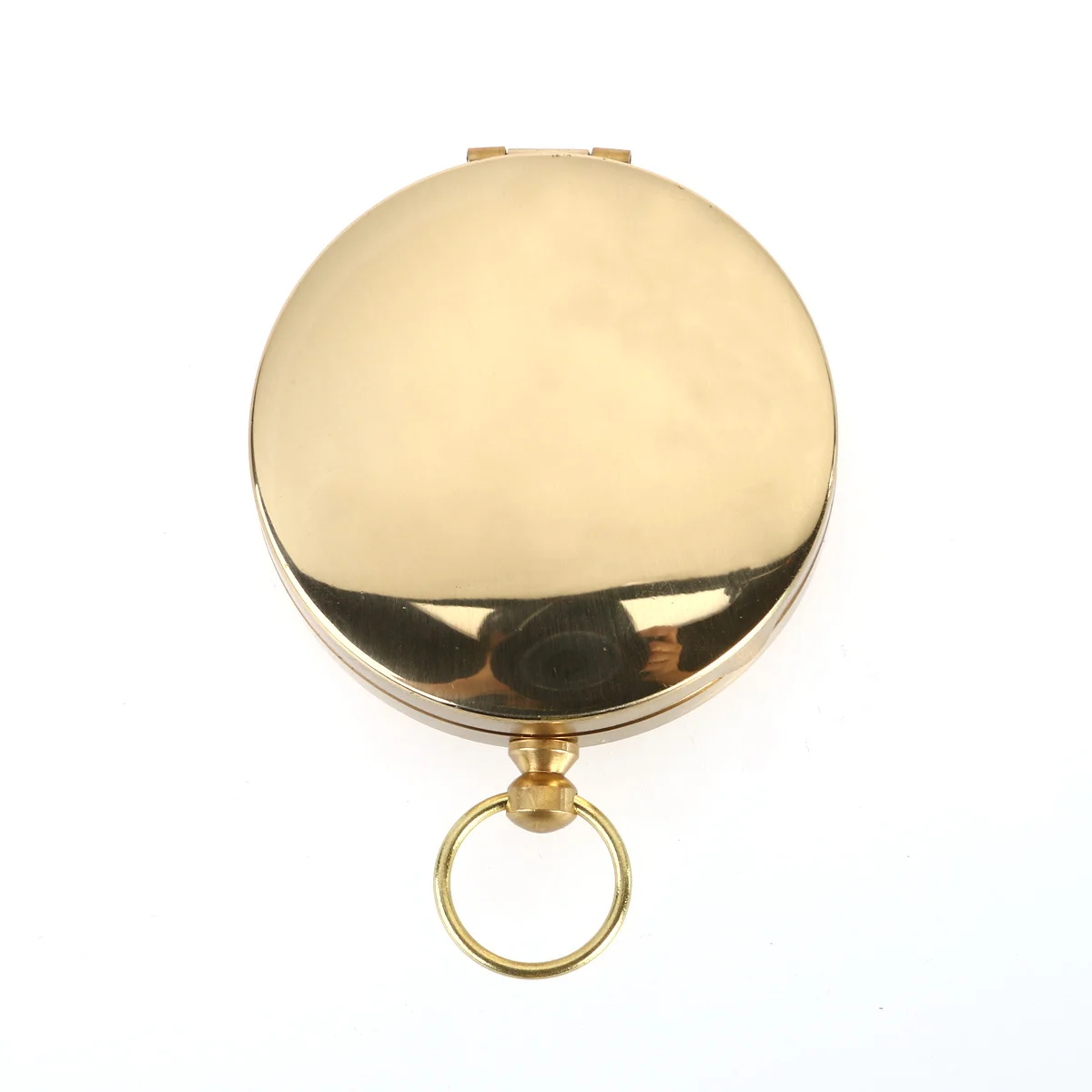 

1pcs Metal Flip Cover Compass Copper Shell Portable Pocket Watch Style Navigation Tool For Outdoor Camping Hiking Hunting
