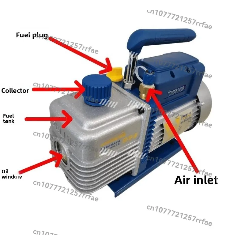 Vacuum pump rotary vane type air conditioner refrigerator vacuum 1L/1.5L/2L/4L experimental mold