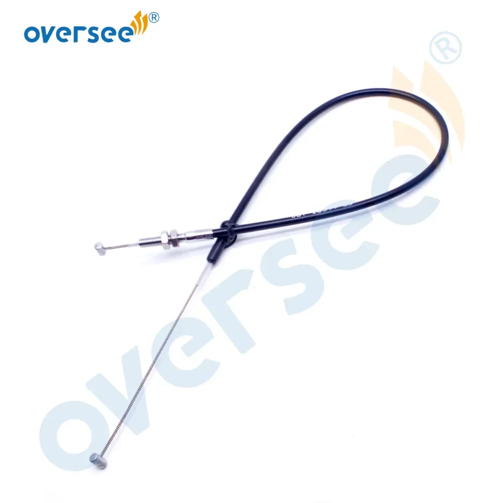 Oversee 66T-26311 Throttle Cable for Yamaha Outboard Parts 2T 40HP 40X Parsun T40 Hidea HDX Seapro 66T-26311-00