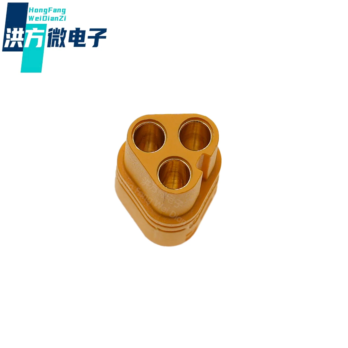 5 uds originales, MT60, enchufe de aeromodelismo, tipo de unión de cables, controlador de motor de tres núcleos, cabezal hembra amarillo 30A, UL94V0,PA,500V. MT60-F