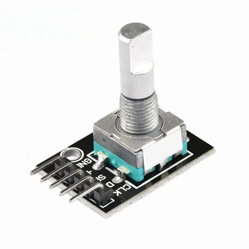 10Pcs 360 Degrees EC11 Rotary Encoder Module For arduino Brick Sensor Switch Development Board KY-040 With Pins