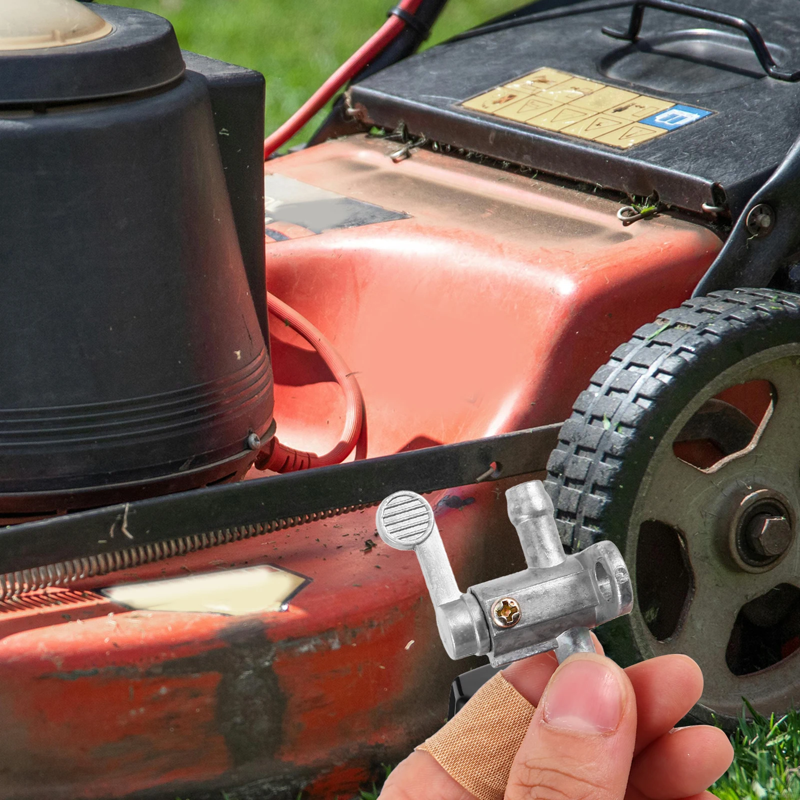 

Universal Fuel Tank Petcock Switch Valve For Small Engine Generators Lawn Mowers 43-49Cc Lightweight Durable Alloy Replacement