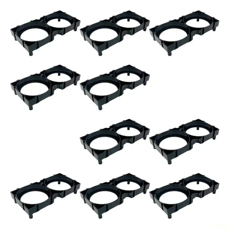 B03F 10Pcs Modulars Battery Holder Precisely Molded ABS Components For 60144 Battery