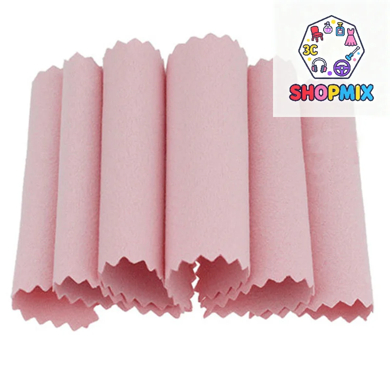50 pieces of silver polishing cloth cleaner jewelry cleaning cloth anti discoloration tool