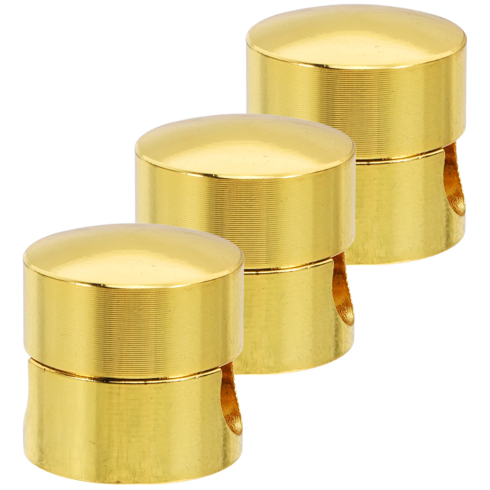 

3 Pcs Aluminum Wire Fastener Holder Holders Desk Cable Cord Anchors Management Organizer
