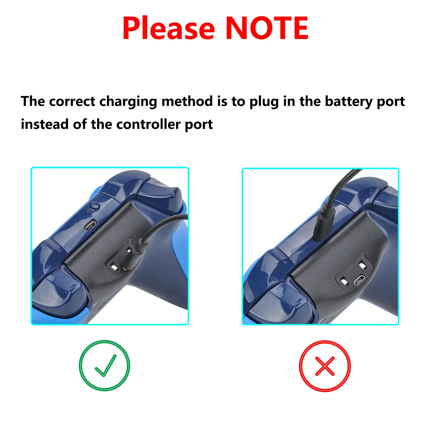 DuraPro Battery for Xbox One,1400mAh Ni-MH Battery for Xbox One S/Xbox One X/Xbox One Elite Controller with 2-in-1 USB Cable