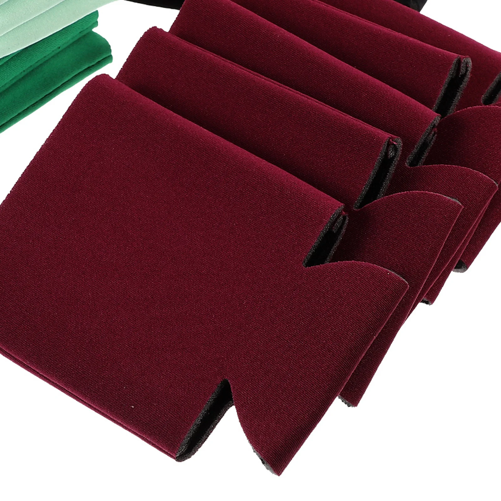 

20pcs Can Cup Drink Holder Neoprene Bottle Sleeve Covers for Outdoor Camping BBQ Beaches Foldable Reusable