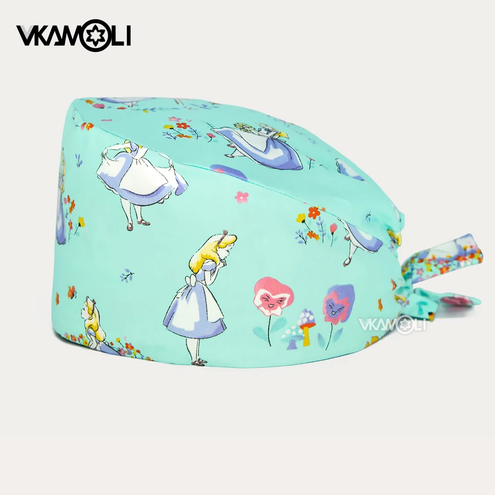 

Medical Hat Nursing Scrub Caps Cotton Dental Surgeon Sanitary Surgical Hats Chemo Cancer Nursing Headwrap